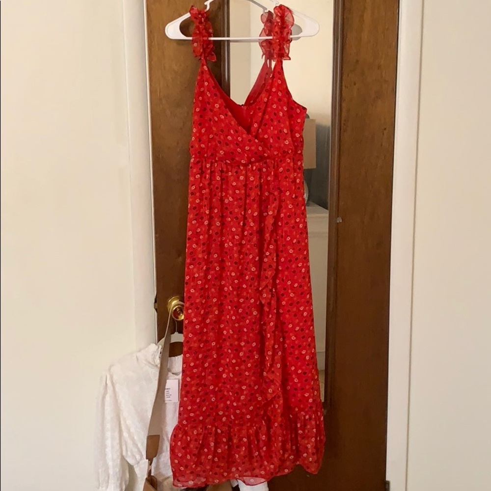 Red Madewell Maxi Dress